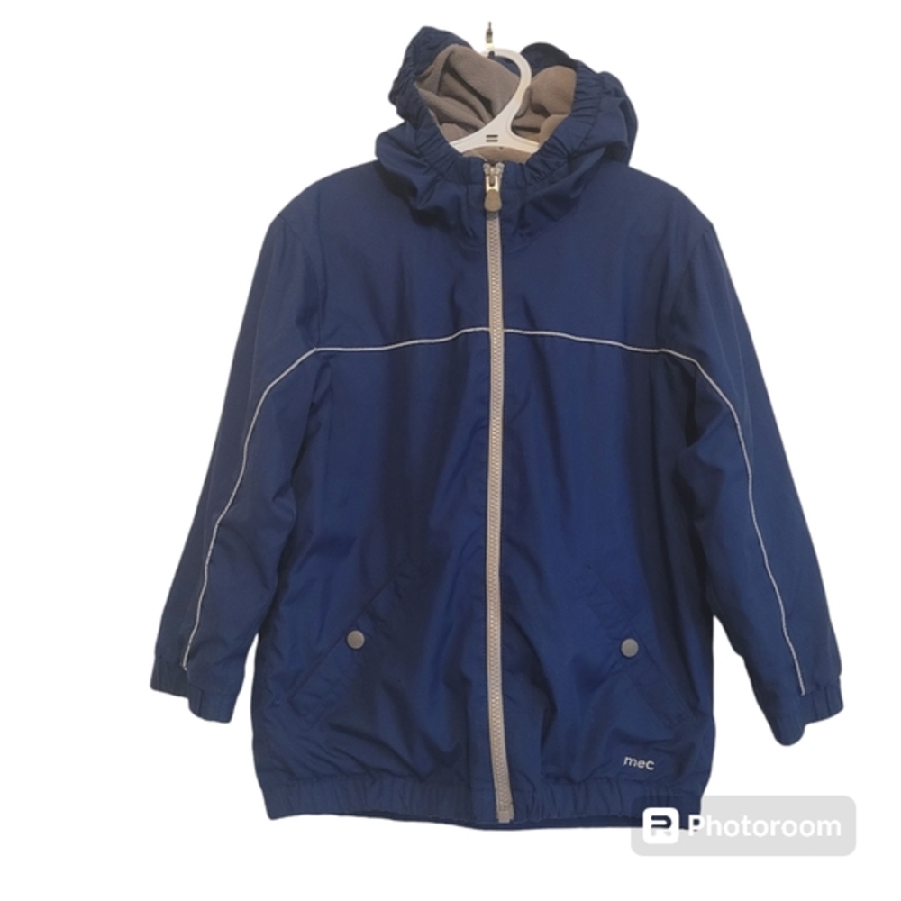 MEC fleece lined windbreaker jacket, 5 Toddler kids